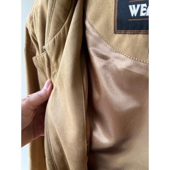 NWT Weatherproof Men’s Suede Bomber Jacket - XXL - Picture 8 of 9